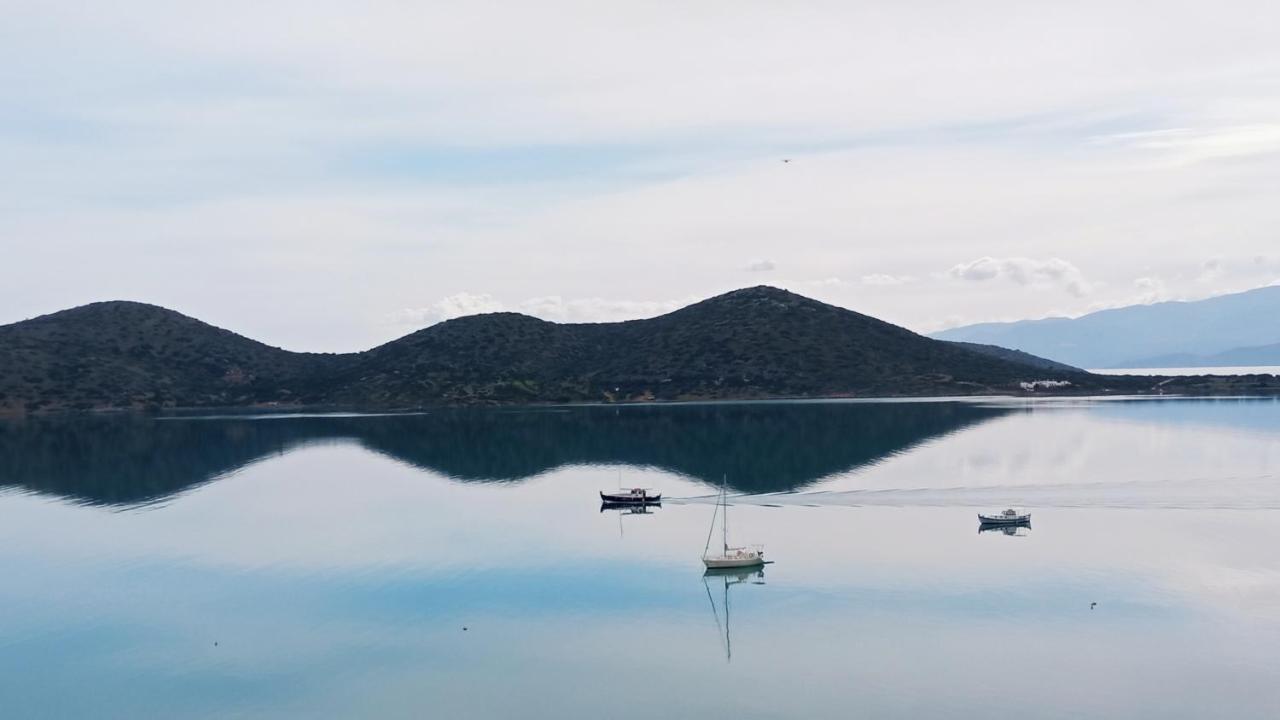Ferienwohnung Marilena Panoramic Sea View House Elounda Exterior foto