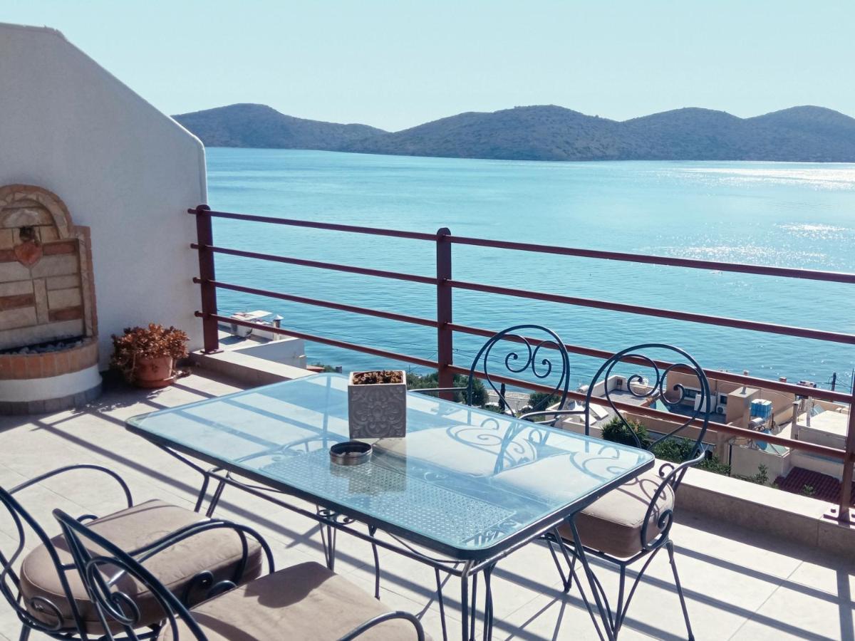 Ferienwohnung Marilena Panoramic Sea View House Elounda Exterior foto