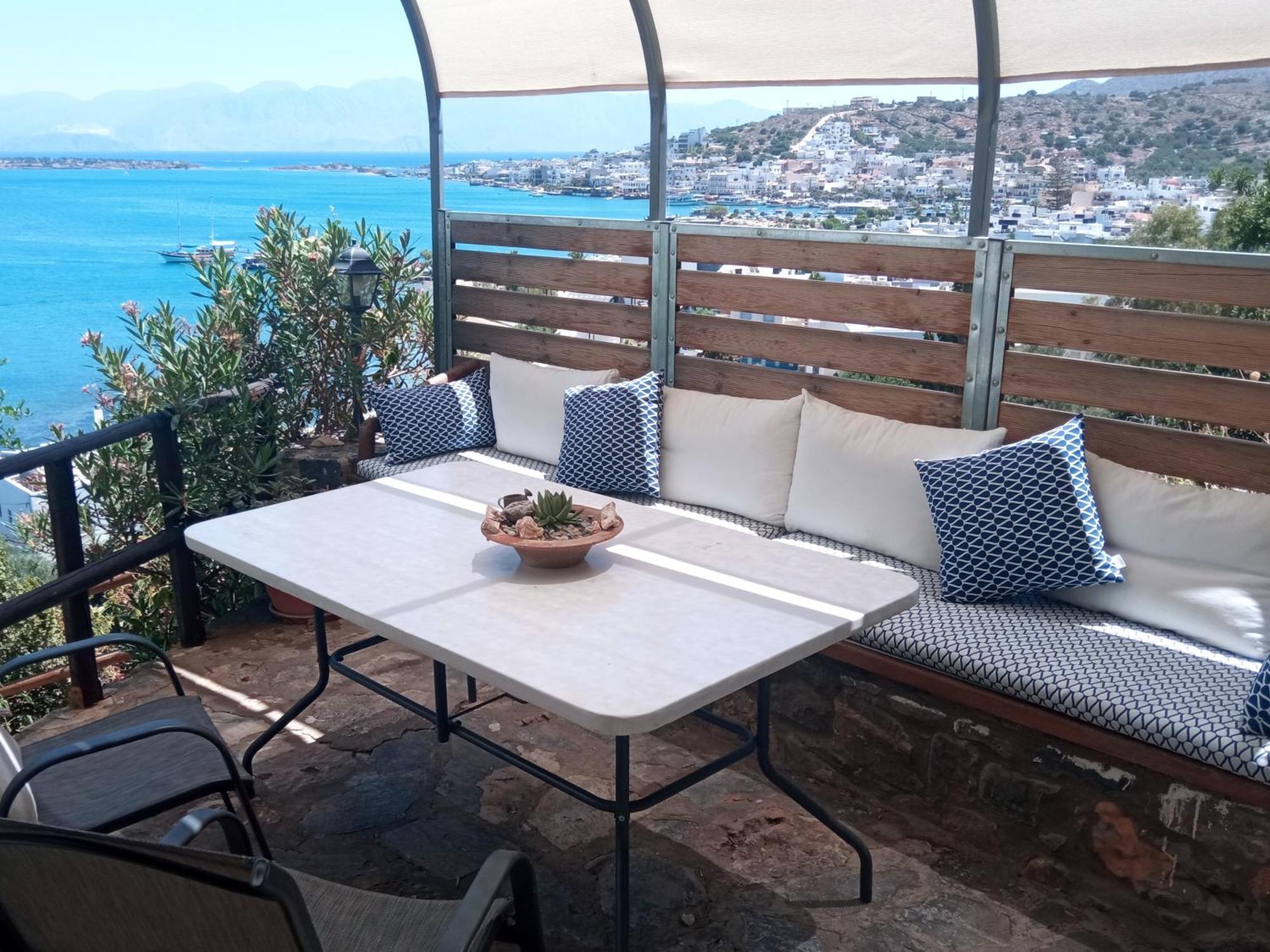 Ferienwohnung Marilena Panoramic Sea View House Elounda Exterior foto