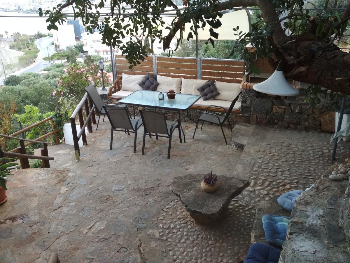 Ferienwohnung Marilena Panoramic Sea View House Elounda Exterior foto