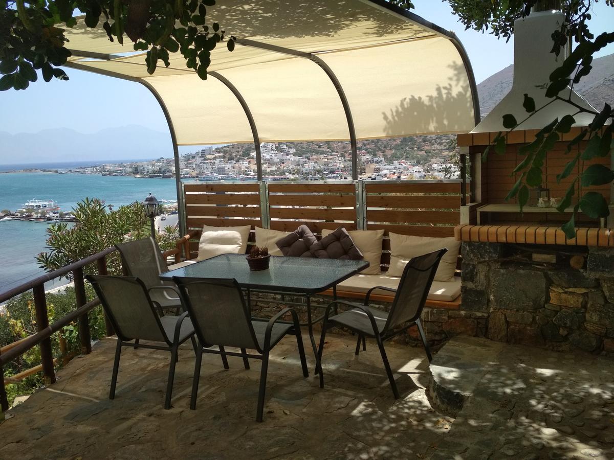 Ferienwohnung Marilena Panoramic Sea View House Elounda Exterior foto